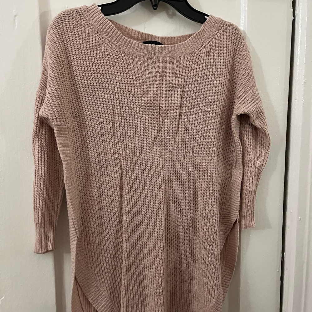 Banana Republic Blush Pink Crew Neck Sweater